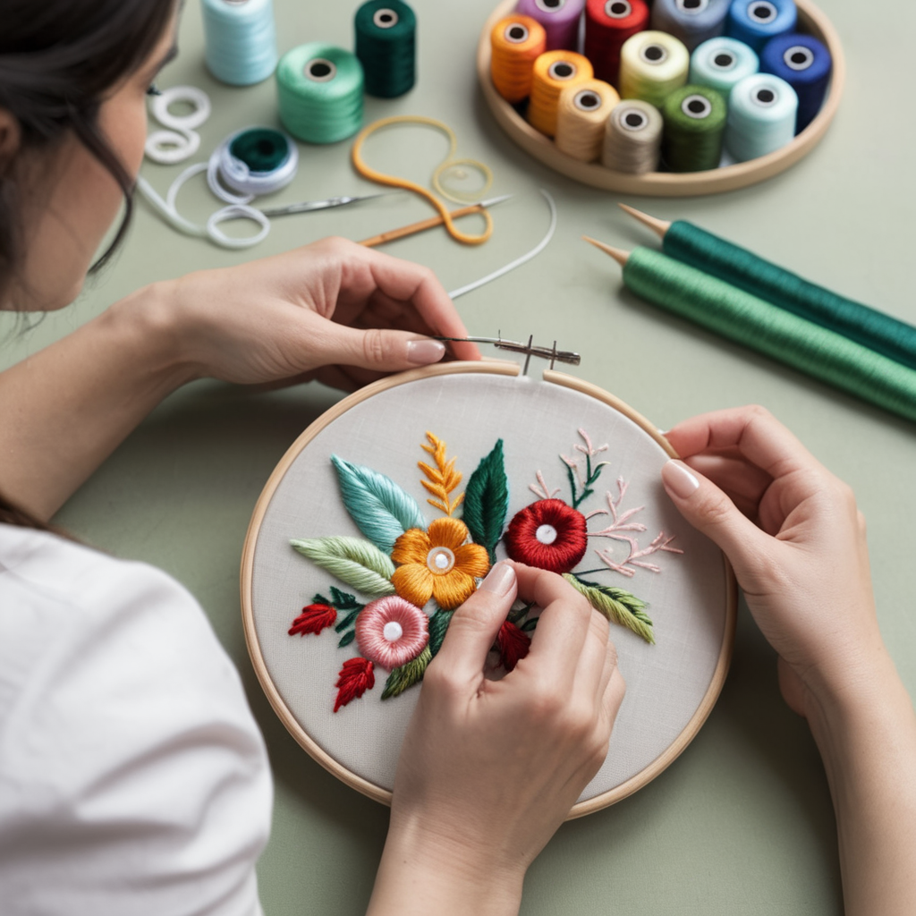 Découvrez les bases de la broderie pour embellir vos projets couture
